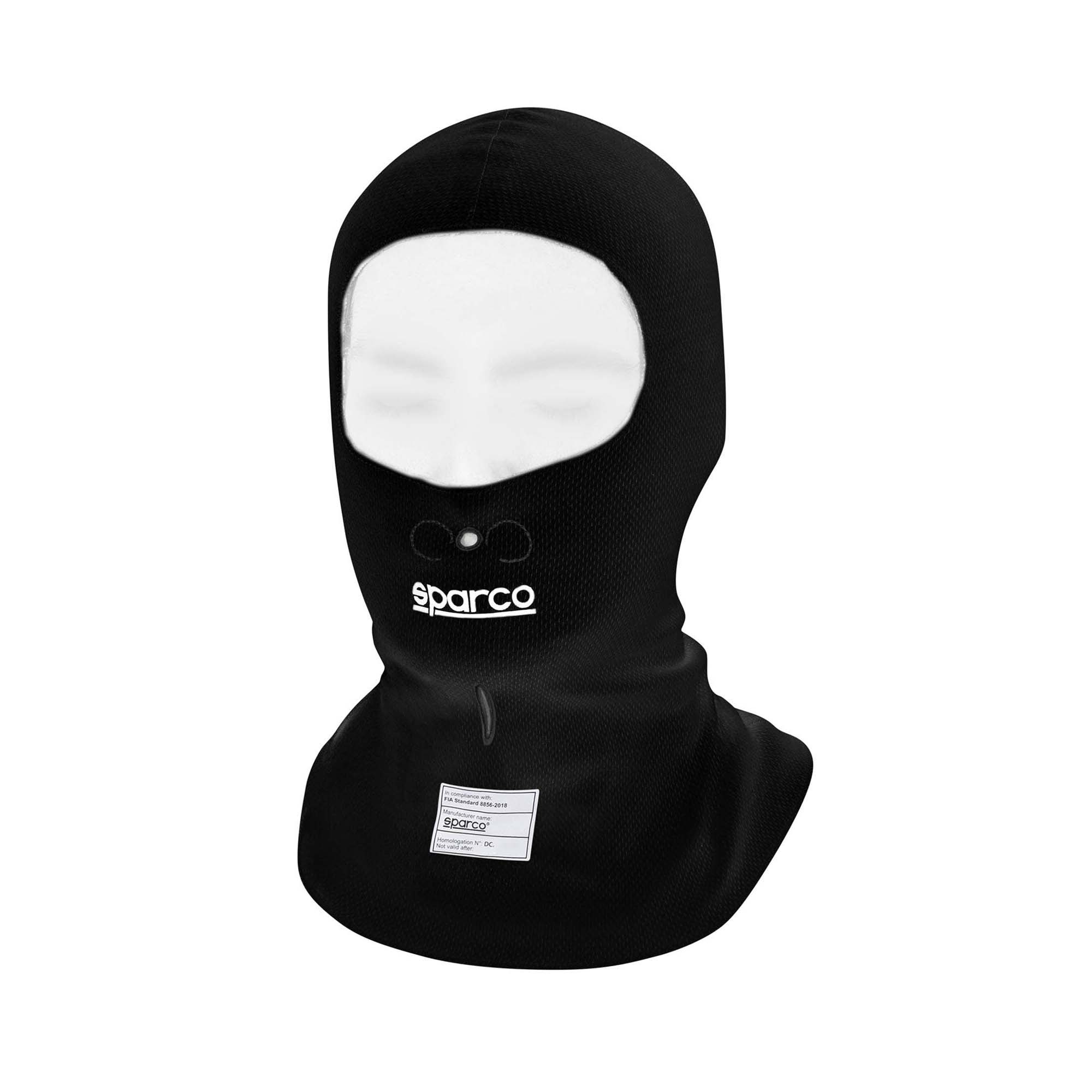 Sparco Pista Fire Resistant Racing Balaclava - FIA 8856-2018 / SFI 3.3