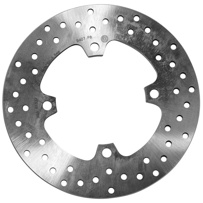 Brembo OE 08-10 Kawasaki ZX-10R Ninja 1000cc 220x5mm Brake Disc - Rear Fixed
