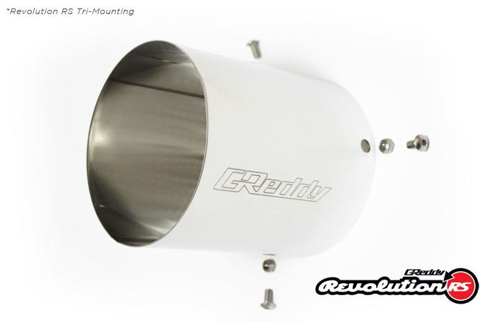 GReddy Universal 2.5in 3-Bolt Tip Revolution RS Mufller