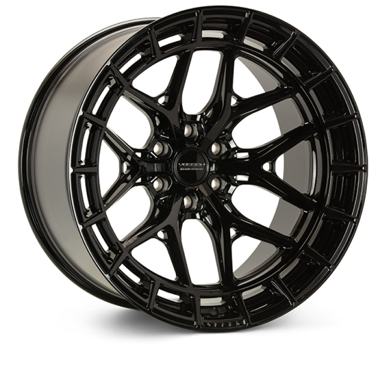 Vossen HFX-6 24x10 - 6x139.7 - ET25 - Deep - 106.1 - Gloss Black Wheel