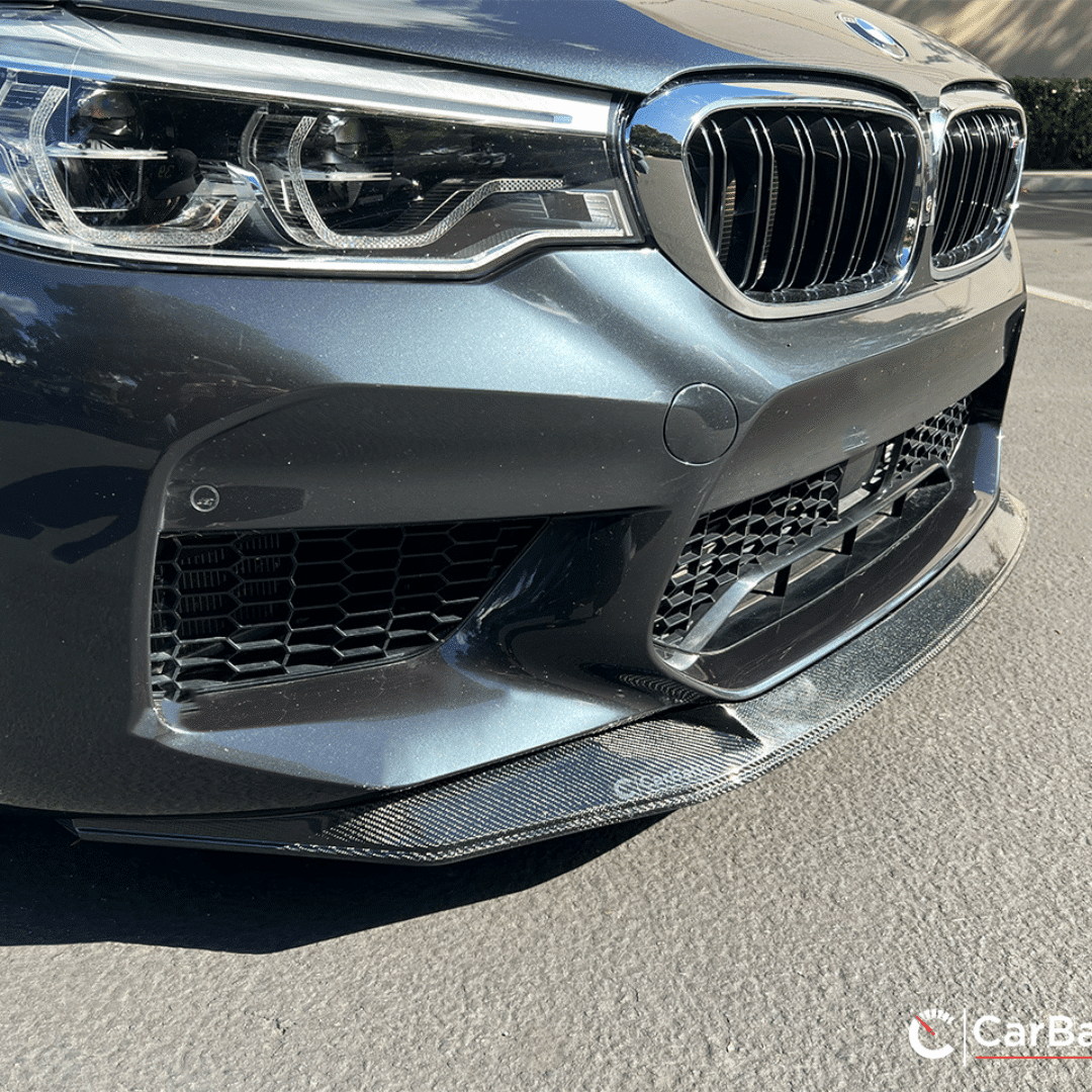 CarBahn BMW F90 M5 (2017-2019) Gloss Carbon Front Splitter