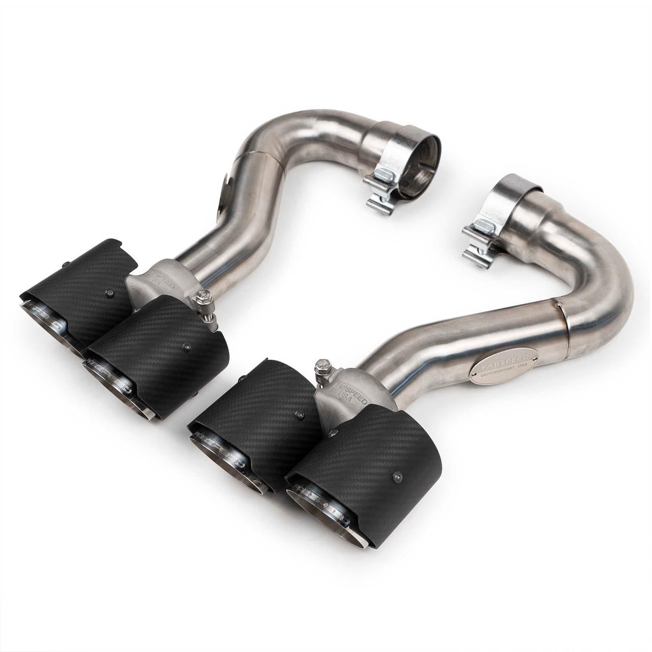 Fabspeed 955 Turbo / Turbo S Deluxe Quad Style Tips (2002-2007)
