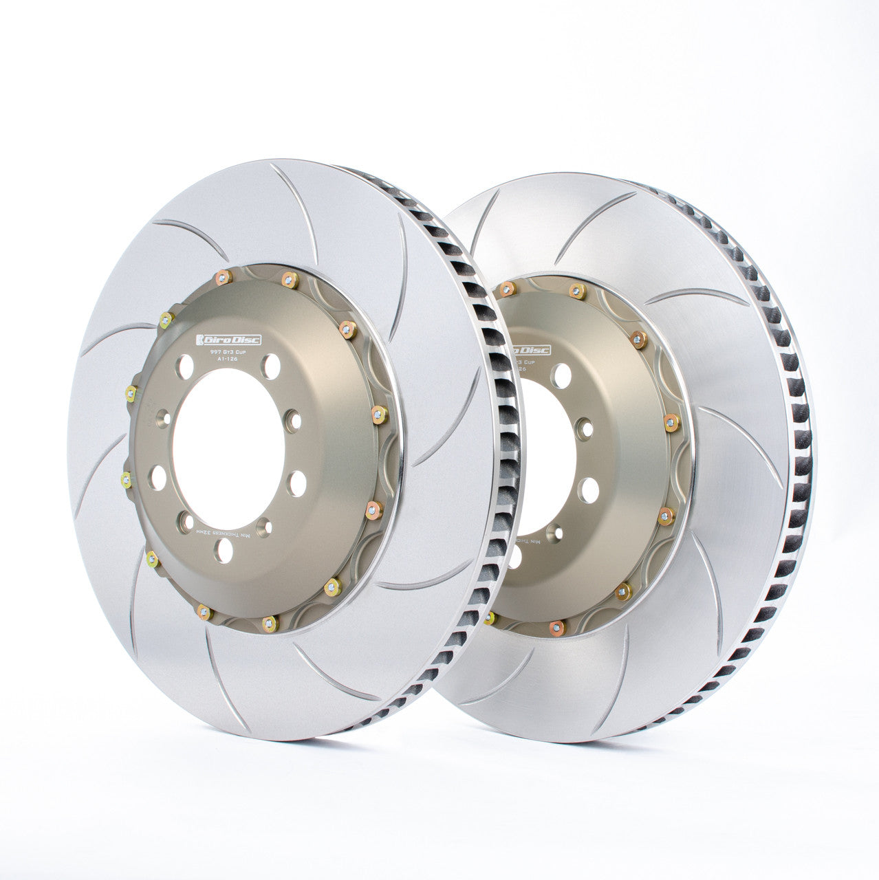 Porsche 997 GT3 Cup 380x34mm Front Rotors