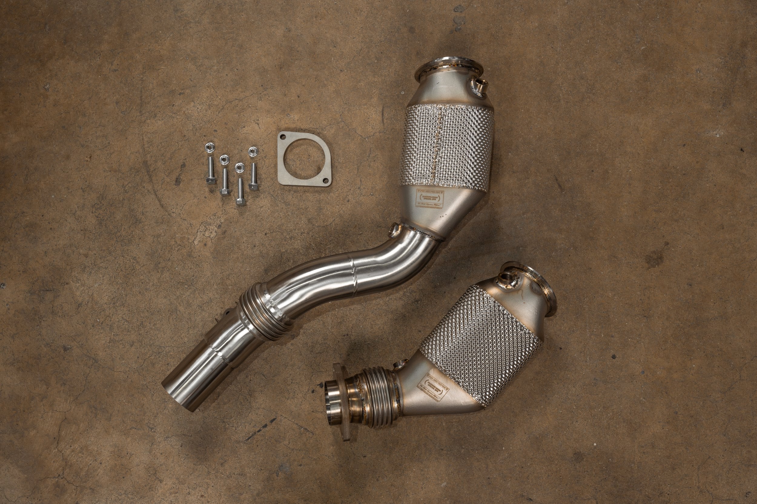 Valvetronic Exhaust - BMW F80/F82/F83/F87C M2C / M3 / M4 400 Cell Catted Downpipes