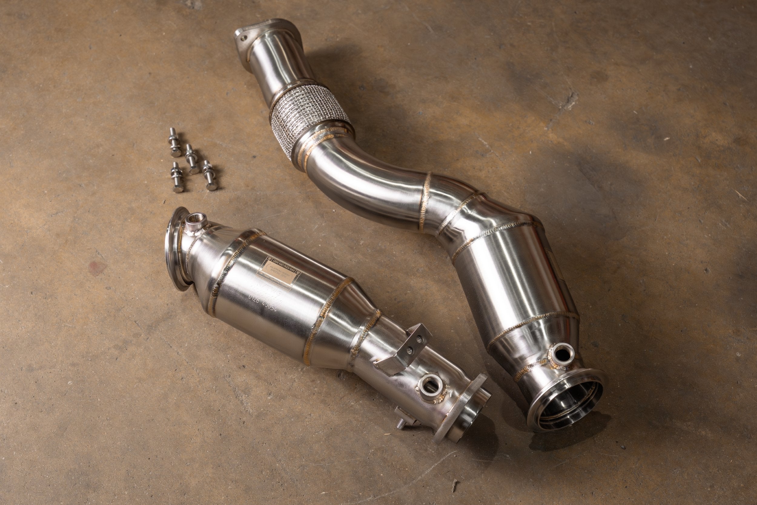 Valvetronic Exhaust - BMW G80/G82/G83/G87 M2 / M3 / M4 400 Cell Catted Downpipes