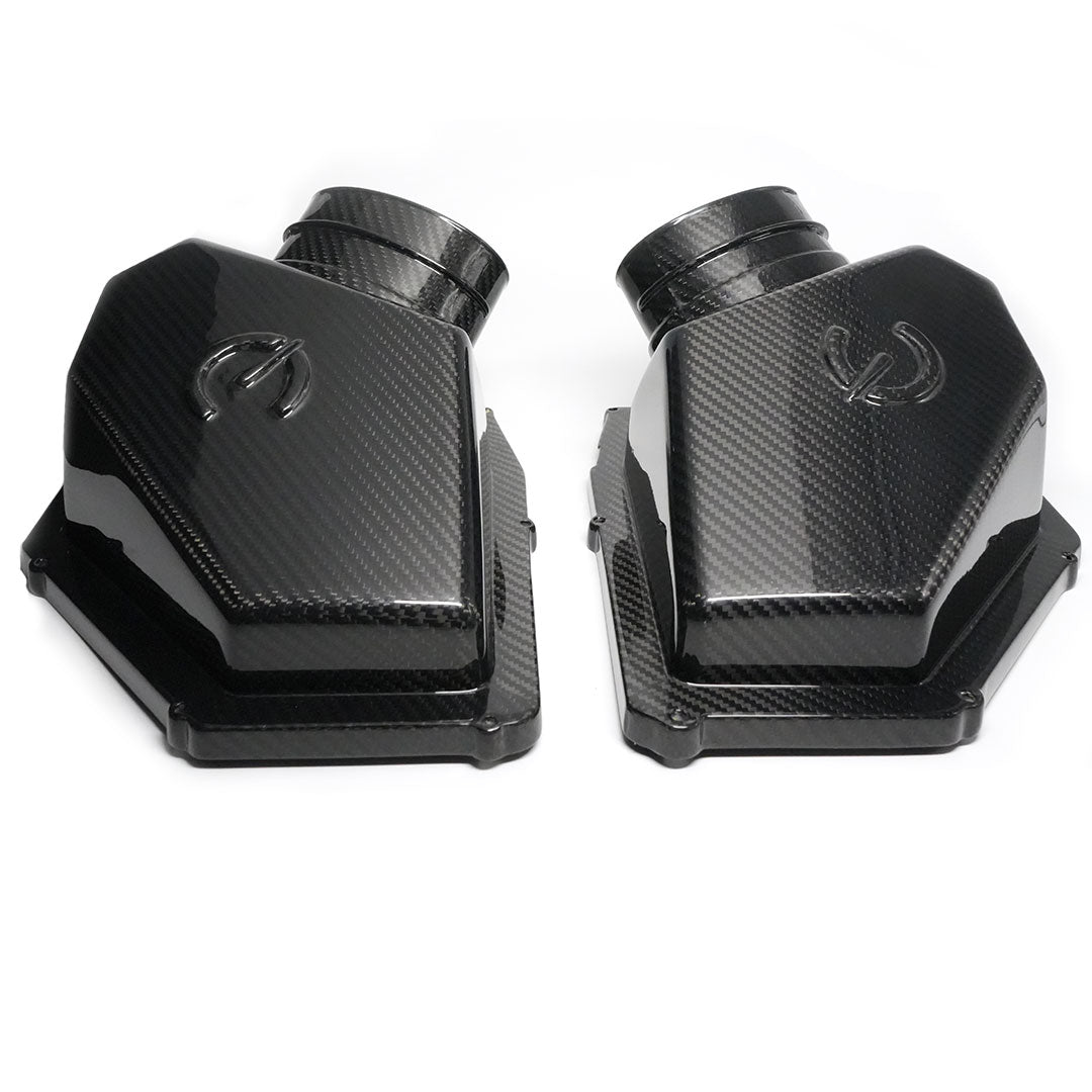 CarBahn Carbon Fiber Cold Air Intake Lids | BMW F9X/G9X M5/M8