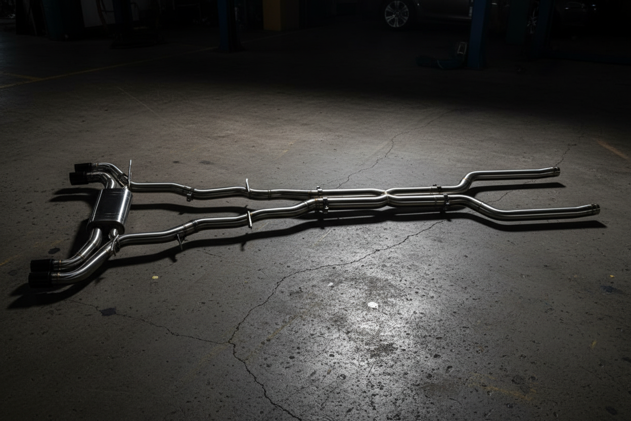CarBahn BMW G9X M5 Stainless Steel Exhaust System