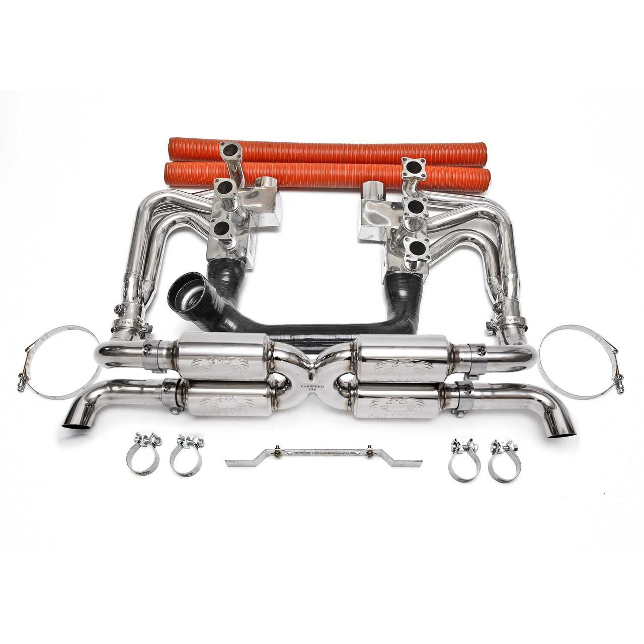 Fabspeed Porsche 993 Carrera RSR Header Muffler Kit (1994-1998)