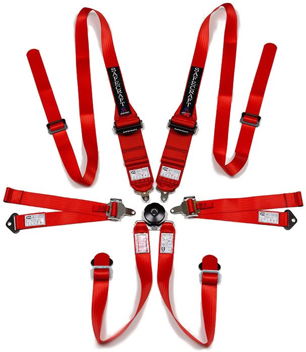 Safecraft Restraints 6 Point Racing Harness | SFI
