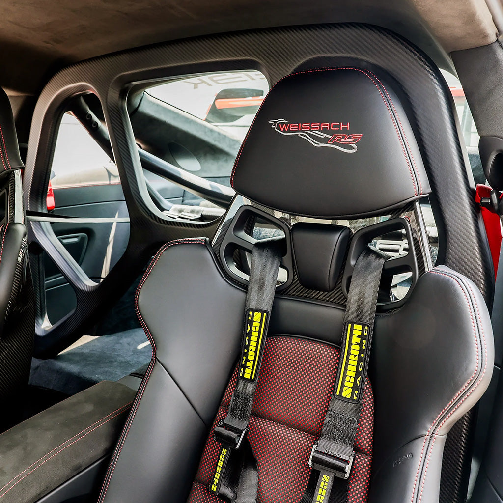 SilverRocket Seamless Carbon Roll Bar Porsche 991 & 992 GT3 GT3RS | FIA & TÜV