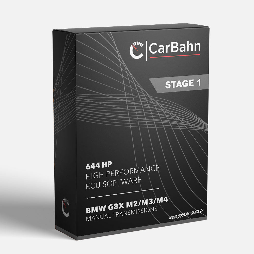 CarBahn 644 HP Stage 1 ECU Software | BMW G8X M2/M3/M4 with Manual Transmissions