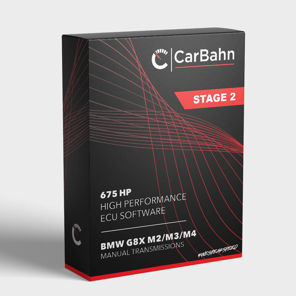 CarBahn 675 HP Stage 2 ECU Software | BMW G8X M2/M3/M4 Manual Transmissions