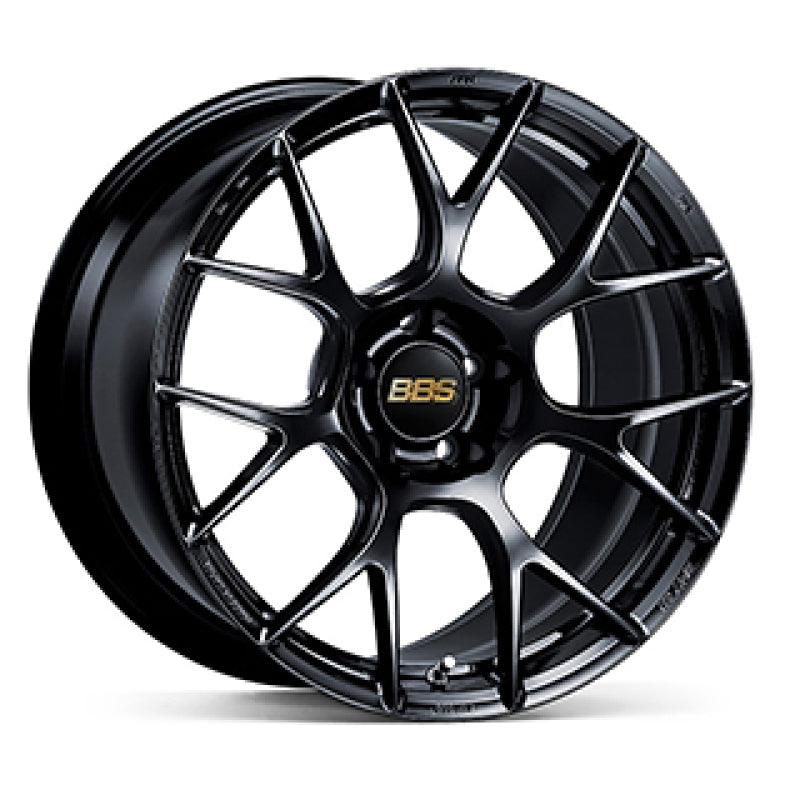 BBS RE-V7 19x8.5 5x112 ET43 Gloss Black Wheel -82mm PFS/Clip Required