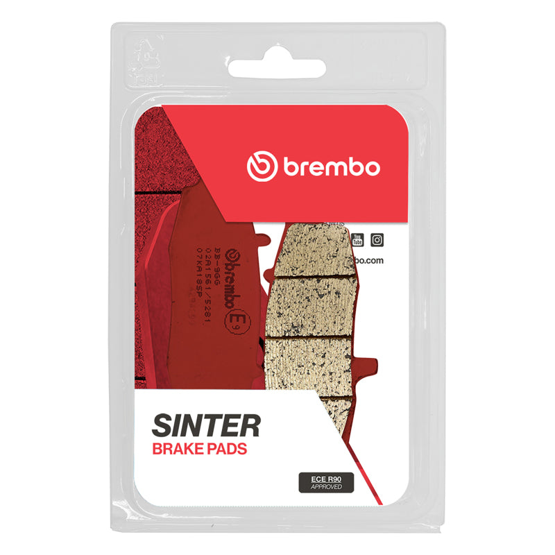 Brembo OE 99-04 Kawasaki ZR-7 Left 750cc Brake Pad - Rear