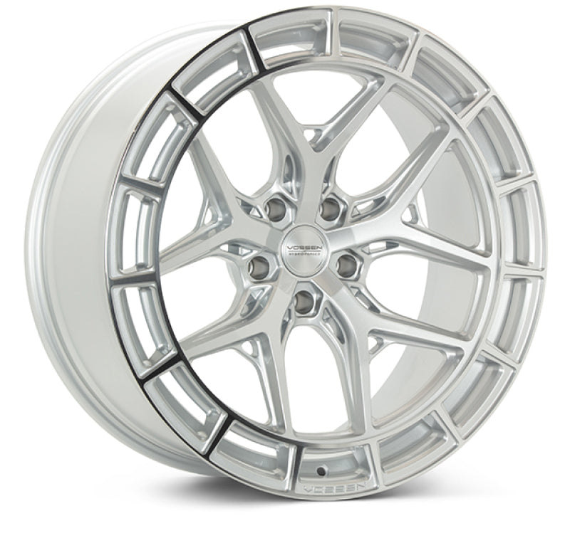 Vossen HFX-1 20x9 - 5x112 - ET25 - Flat - 66.5 - Silver Polished Wheel