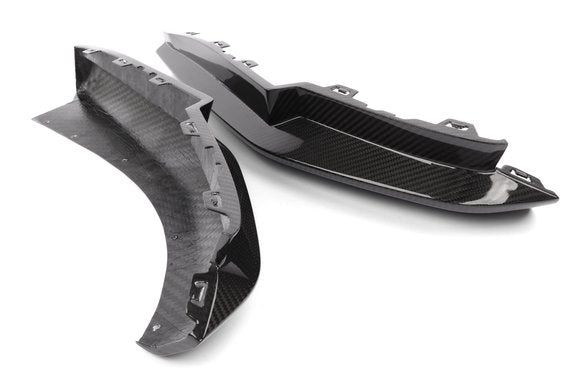 Dinan Rear Side Splitters - 2021-2025 BMW M4 Carbon Fiber - G82/G83