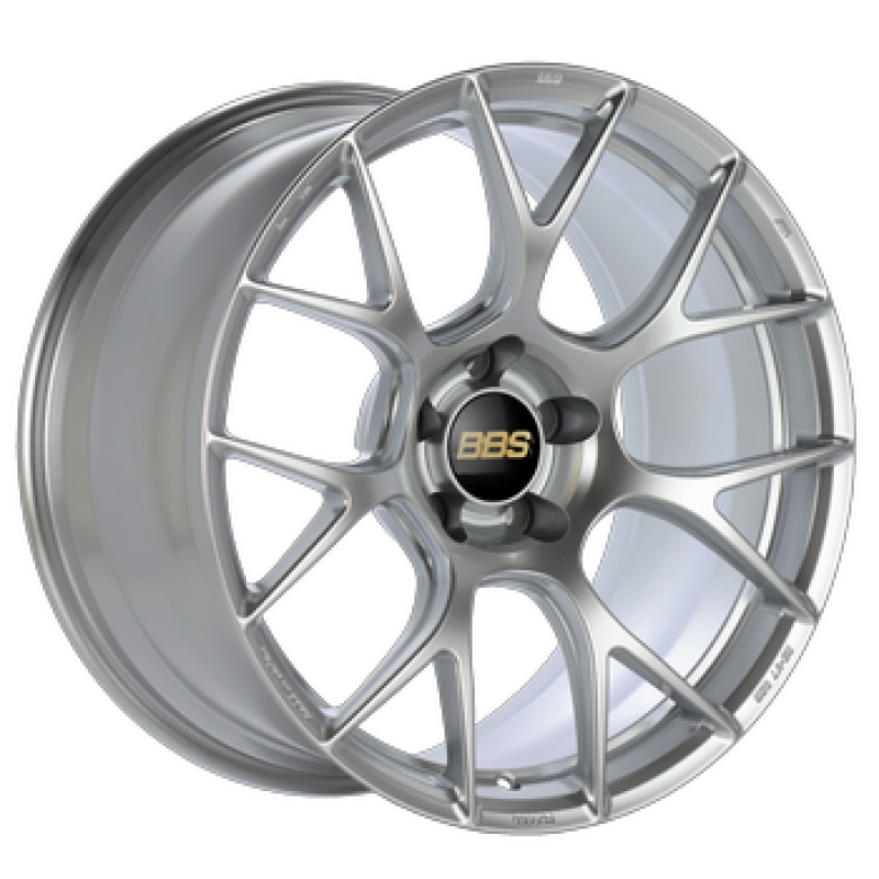 BBS RE-V7 19x10.5 5x112 ET33 Diamond Silver Wheel -82mm PFS/Clip Required