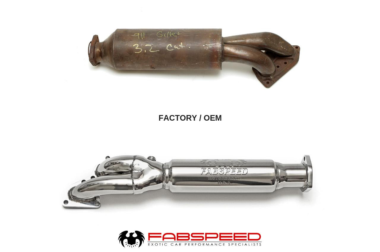 Fabspeed Porsche 911 Carrera European Pre-Muffler Pipe (1976-1989)