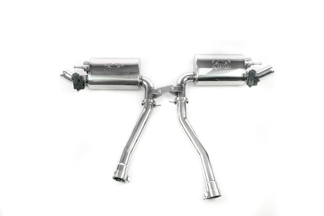 Fabspeed Porsche 958.2 Cayenne Turbo / Turbo S Valved Exhaust System (2015-2018)