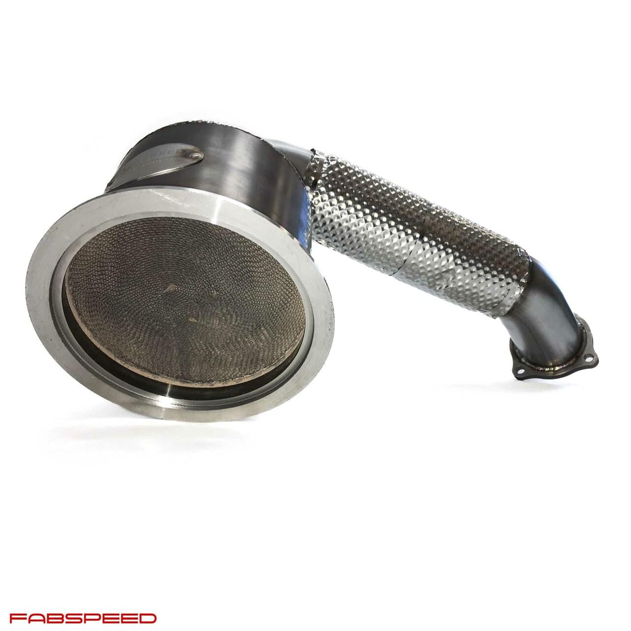 Fabspeed Porsche 971 Panamera V6 Primary Sport Catalytic Converter Downpipe (2017+)