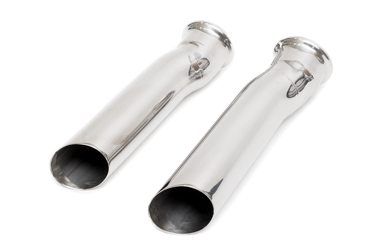 Fabspeed Porsche 993 Carrera RSR Header Muffler Bypass straight Pipes 993 RSR factory race car style