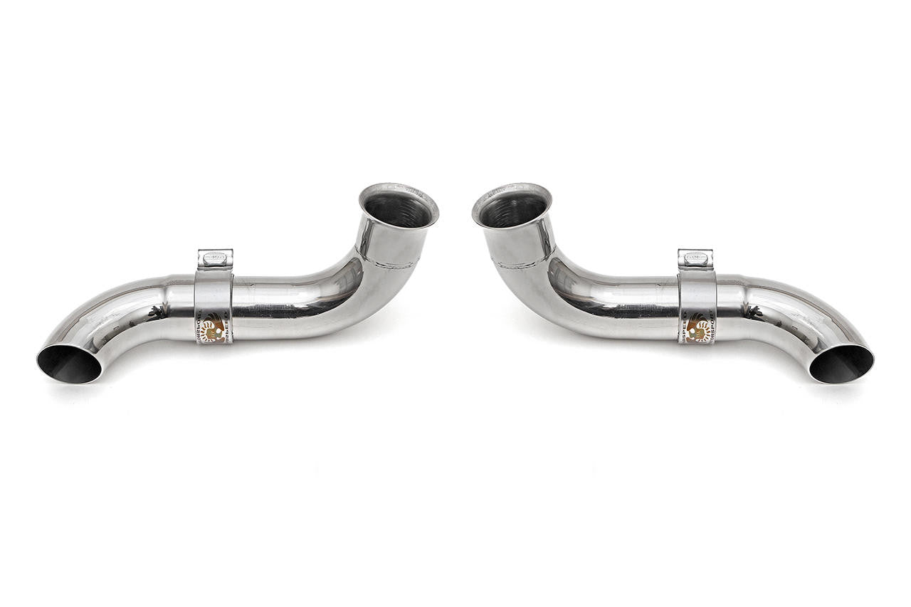 Fabspeed Porsche 996 GT3 Competition Muffler Outlets w/ Adjustable Turndowns