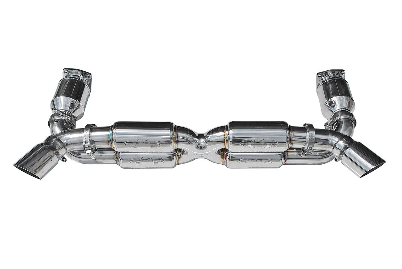 Fabspeed Porsche 997.2 GT2RS 70mm Supersport X-Pipe Exhaust System (2011)