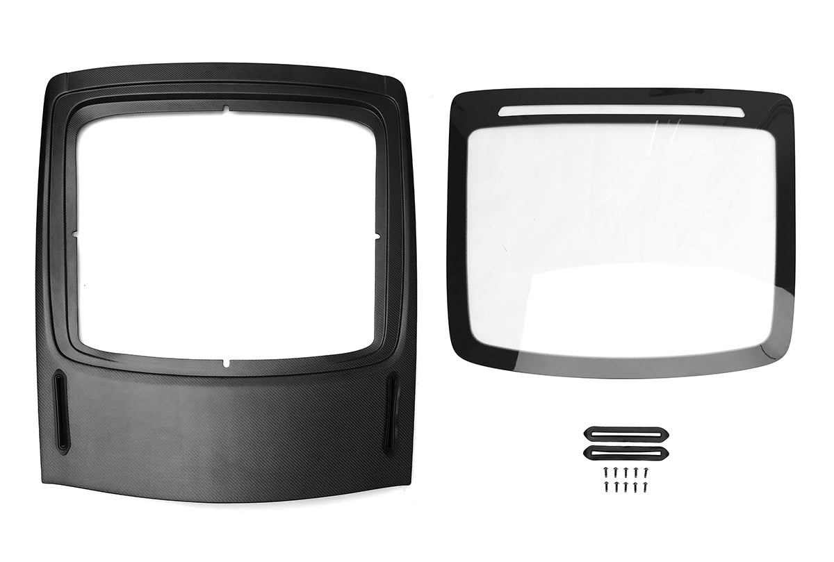 SilverRocket Dry Carbon Fiber Tailgate w Lightweight Glass (718/981 Cayman)