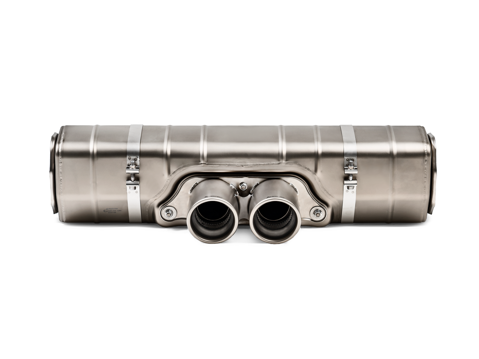 Akrapovic 2018 Porsche GT3 RS (991.2) Slip-On Line (Titanium) w/Titanium Tail Pipe Set