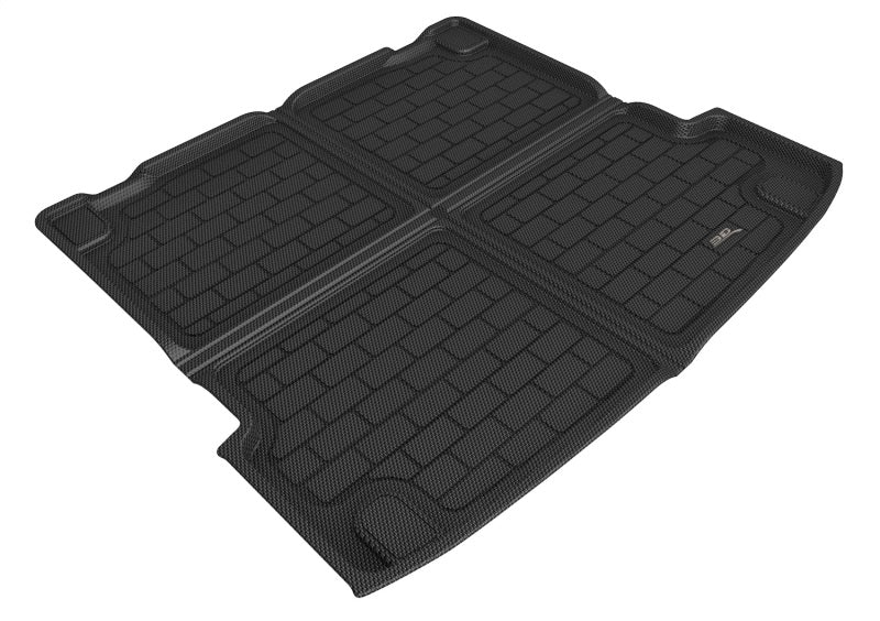 3D MAXpider 20-21 BMW X6 (G06) with Spare Tire Kagu Cross Fold Cargo Liner - Black M1BM1131309