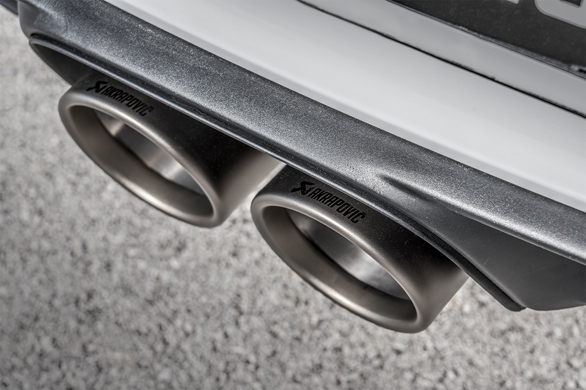 Akrapovic 2018 Porsche 911 GT3 (991.2) Tail Pipe Set (Titanium)