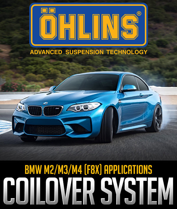 ÖHLINS RACING ROAD & TRACK COILOVER SYSTEM: BMW M2/M3/M4 (F8X) APPLICATIONS