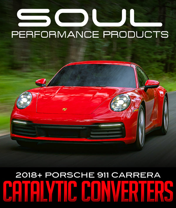 SOUL PERFORMANCE PRODUCTS SPORT CATALYTIC CONVERTERS: 2018+ PORSCHE 911 CARRERA