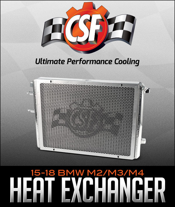 CSF COOLING FRONT MOUNT HEAT EXCHANGER: 2015–2018 BMW M2/M3/M4