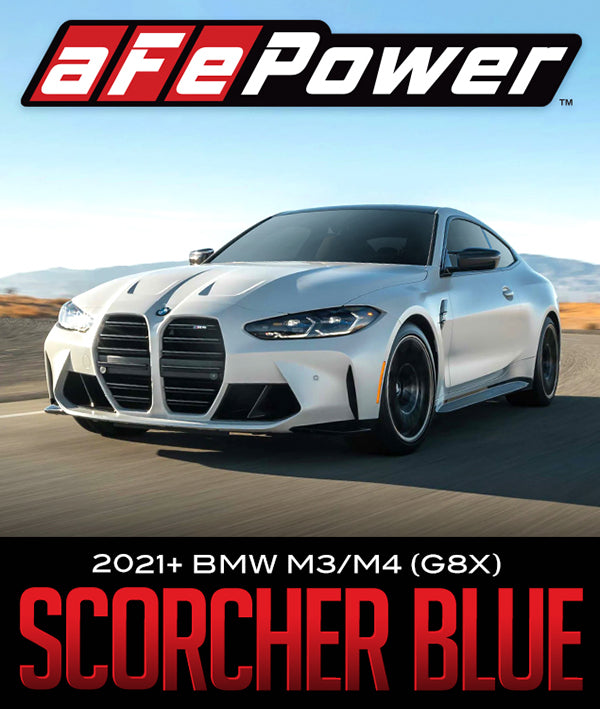 AFE POWER SCORCHER BLUE BLUETOOTH POWER MODULE: 2021+ BMW M3/M4 (G8X)