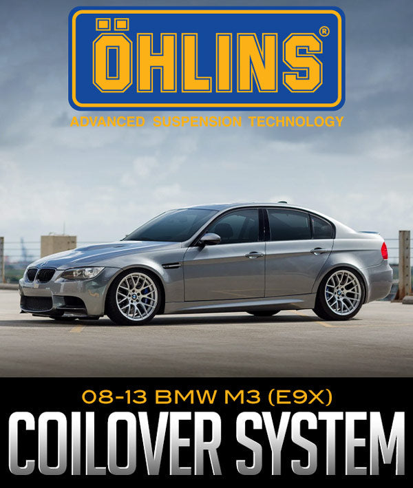 ÖHLINS RACING DEDICATED TRACK COILOVER SYSTEM: 2008–2013 BMW M3 (E9X)