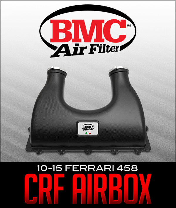 BMC AIR FILTERS CARBON RACING FILTER AIRBOX: 2010–2015 FERRARI 458