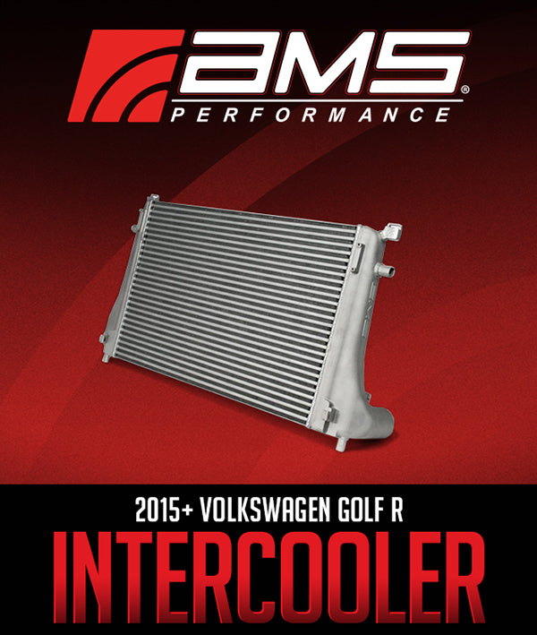 AMS PERFORMANCE FRONT MOUNT INTERCOOLER: 2015+ VOLKSWAGEN GOLF GTI/GLI/R