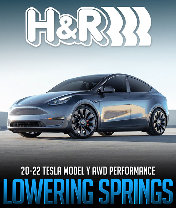 H&R SPRINGS: 2020–2022 TESLA MODEL Y AWD PERFORMANCE