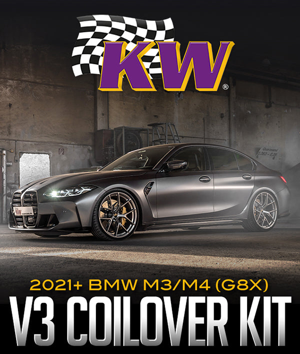 KW SUSPENSIONS V3 COILOVER KIT: 2021+ BMW M3/M4 (G8X)