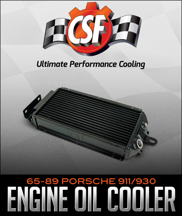CSF COOLING ENGINE OIL COOLER: 1965–1989 PORSCHE 911/930