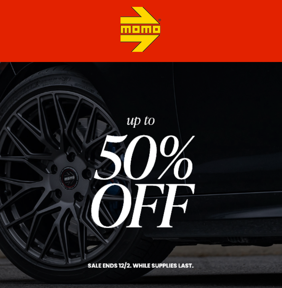 Momo Sale: Wheels/steering wheels/seats & more