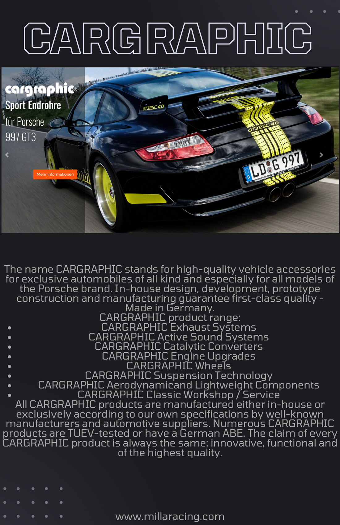 Cargraphic Now Available