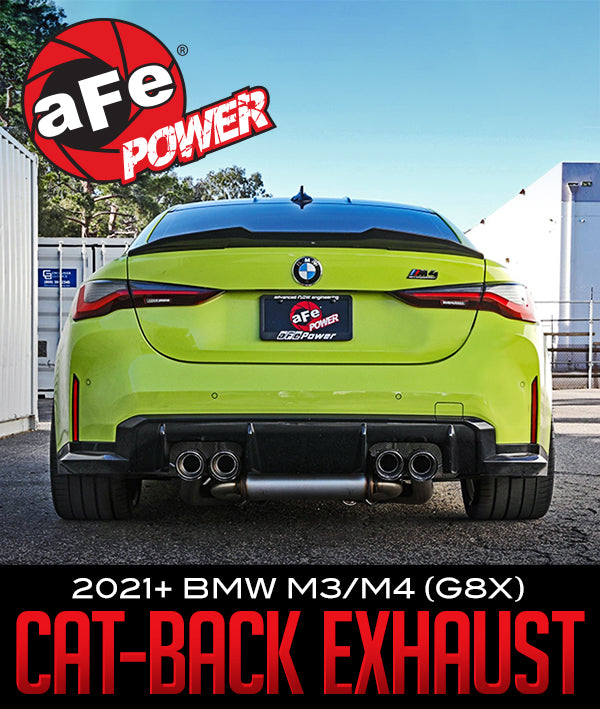 AFE POWER MACH FORCE-XP EXHAUST SYSTEM: 2021+ BMW M3/M4 (G8X)