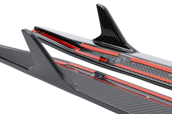 Dinan Side Skirts - 2021-2025 BMW M3 Carbon Fiber - G80