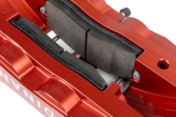Dinan Rear Big Brake Kit - 2015-2021 BMW M2/M3/M4 Rear - 4-Piston - 370x32mm - Red - F80/F82/F83/F87