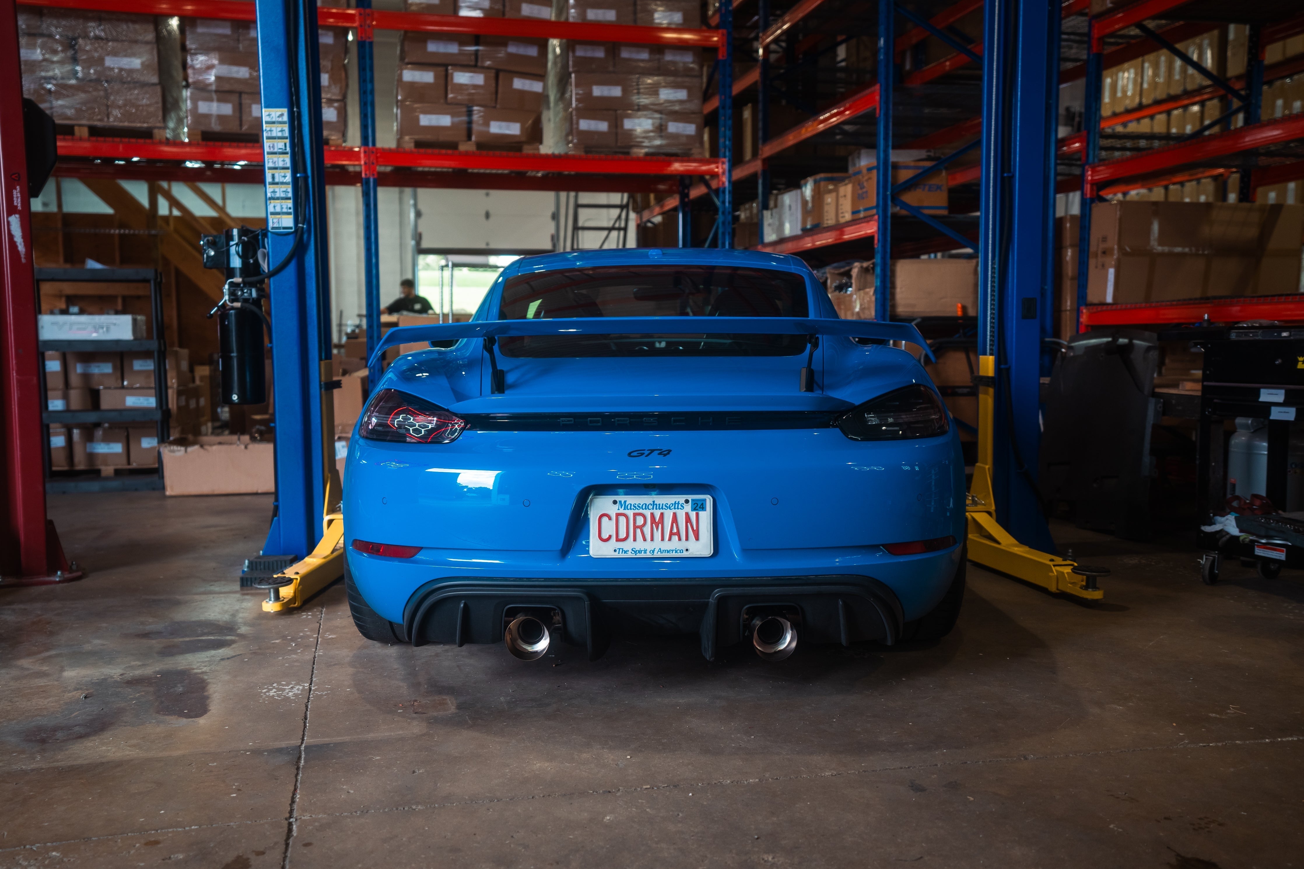 Valvetronic Exhaust - Valved Sport Exhaust System for Porsche 718 GT4 / GTS/ Boxster Spyder