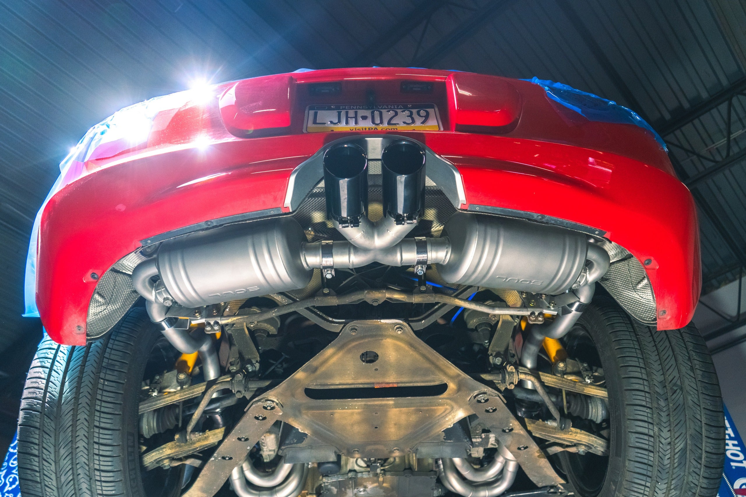 Soul Performance Porsche 987.1 Boxster / Cayman Valved Exhaust System