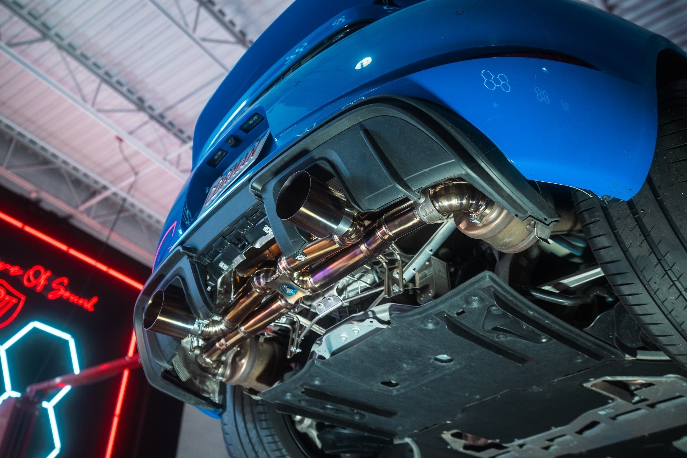 Valvetronic Exhaust - Valved Sport Exhaust System for Porsche 718 GT4RS/Spyder RS