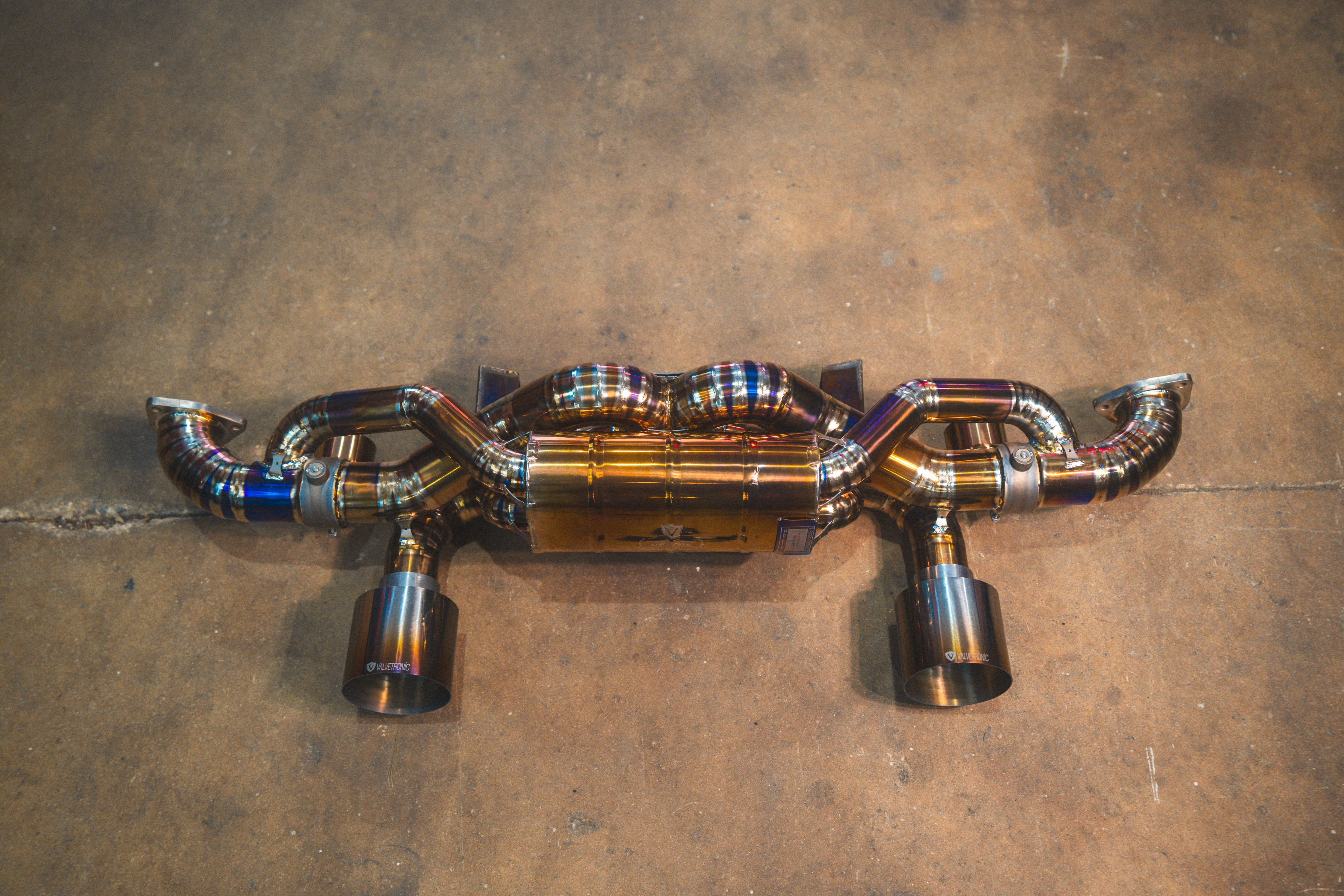Valvetronic Exhaust - Valved Sport Exhaust System for Porsche 718 GT4RS/Spyder RS